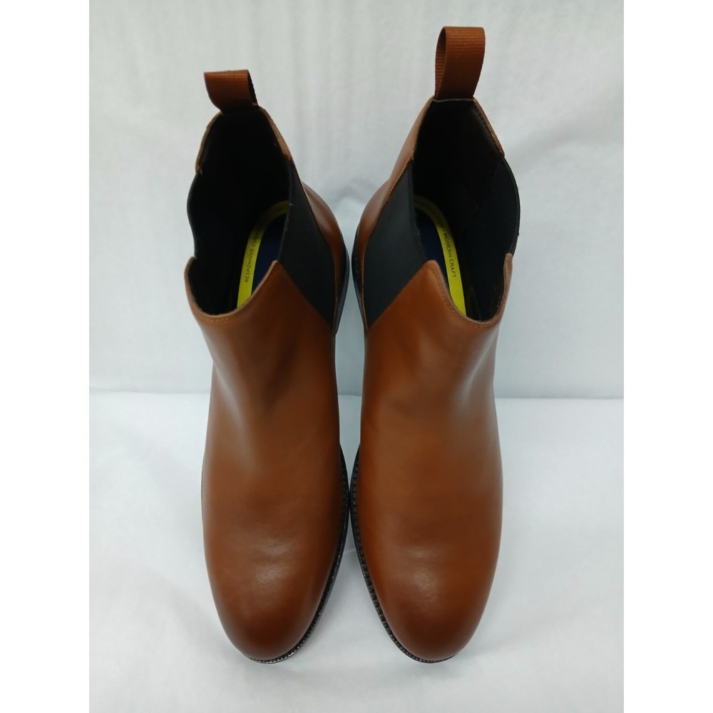 Cole Haan Men's Grand+ Dress Chelsea Leather Boots C37859 British Tan‎ Sz 12 - Picture 5 of 9
